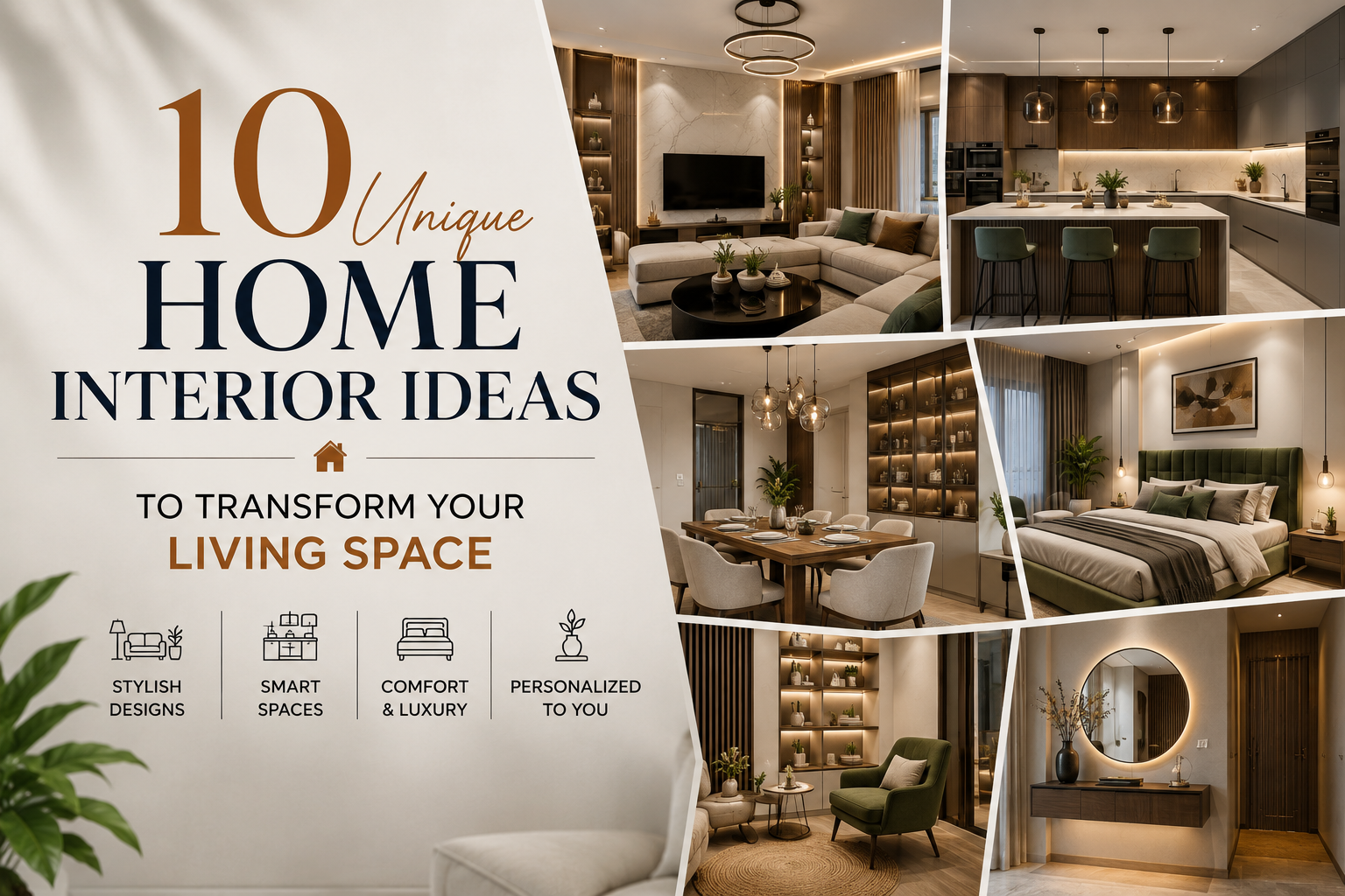 10 Unique Home Interior Ideas to Transform Your Living Space
