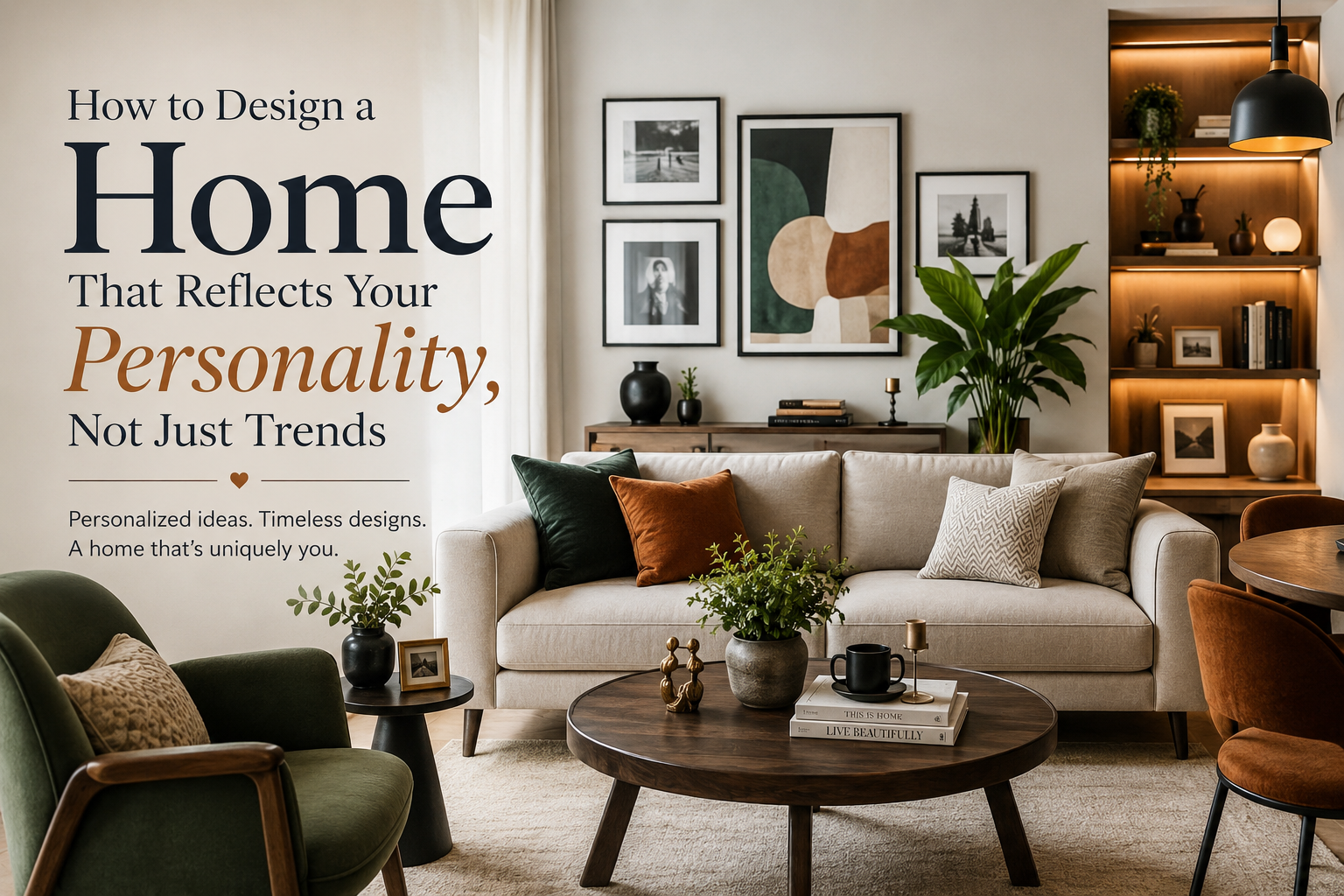 How to Design a Home That Reflects Your Personality, Not Just Trends